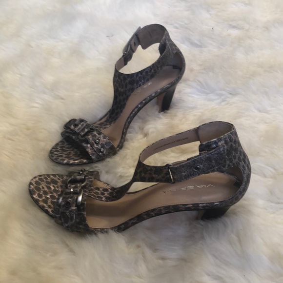 Via Spiga animal print heels - like new! - Picture 5 of 8